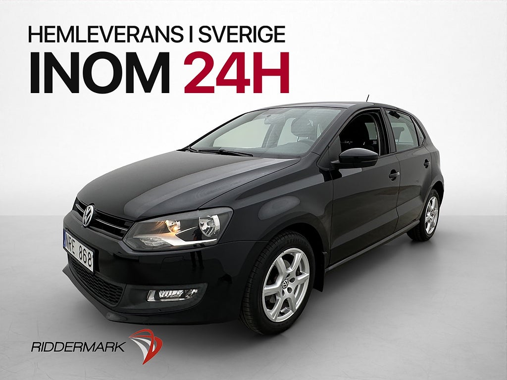 Volkswagen Polo 1.2 TSI 90hk Masters Sätesvärme Låg-skatt