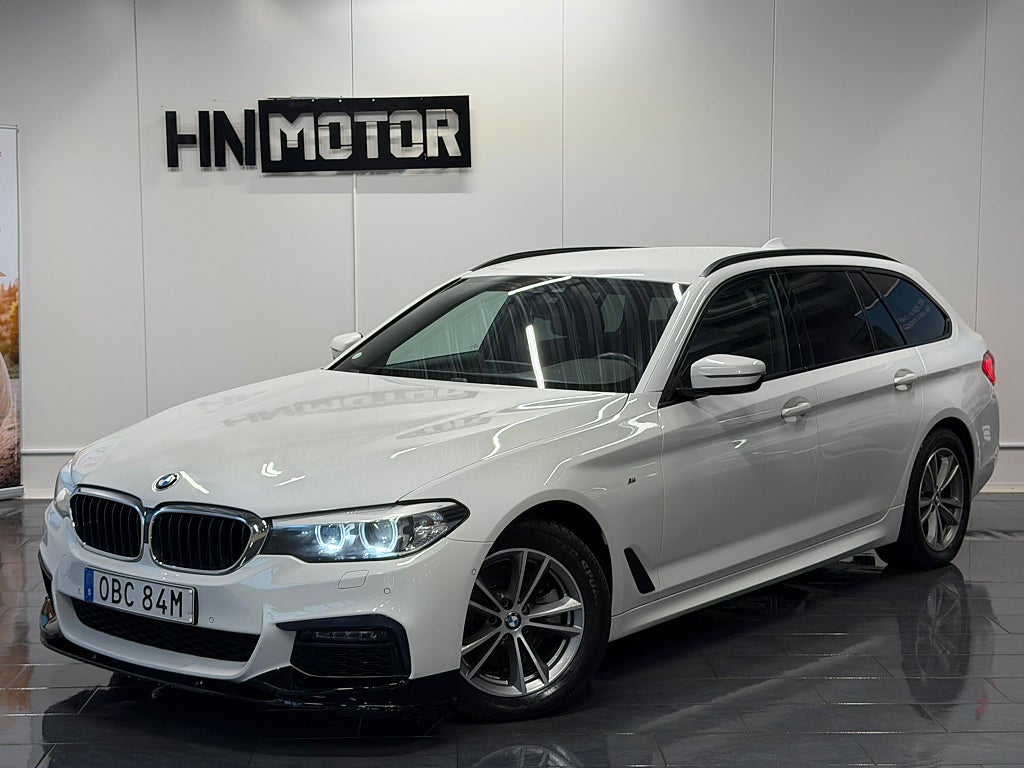 BMW 520d xDrive Touring M Sport |Hi-Fi|BKam|DRAG|Värmare|NyServ|