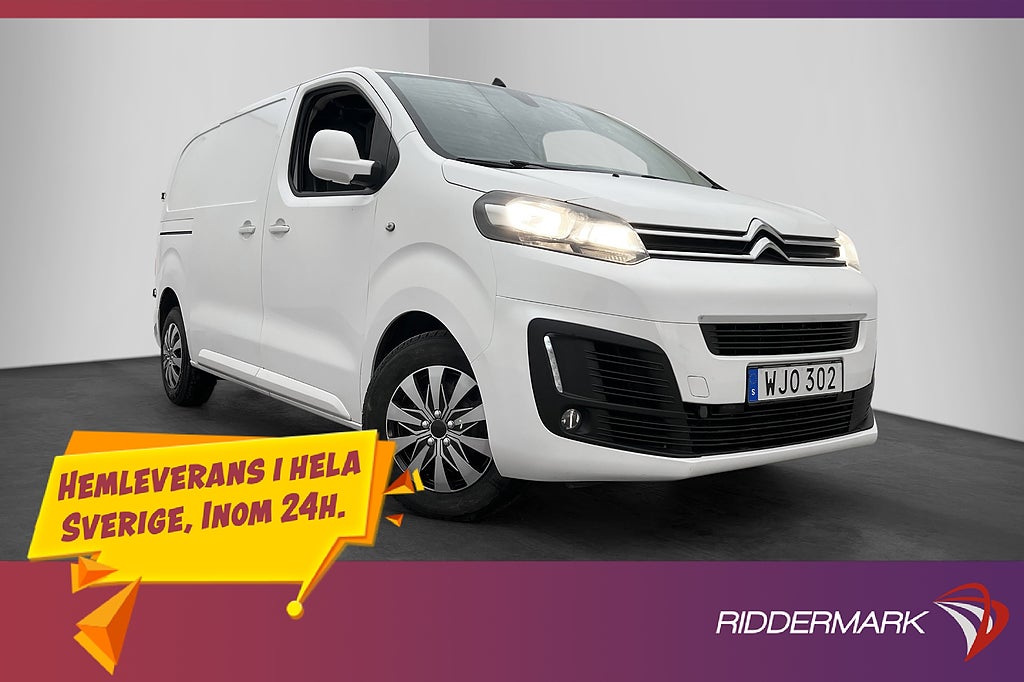 Citroën jumpy L2 2.0HDi Värmare Dragkrok PDC 3-Sits CARPLAY