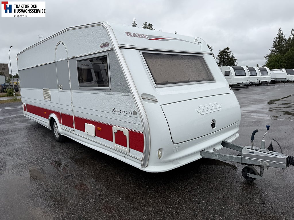 Kabe ROYAL 590 XL KS, Svart skinn -12