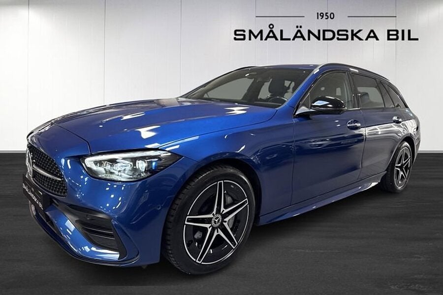 Mercedes-Benz C 300 T e AMG 360-kam Dragkrok Nightpackage