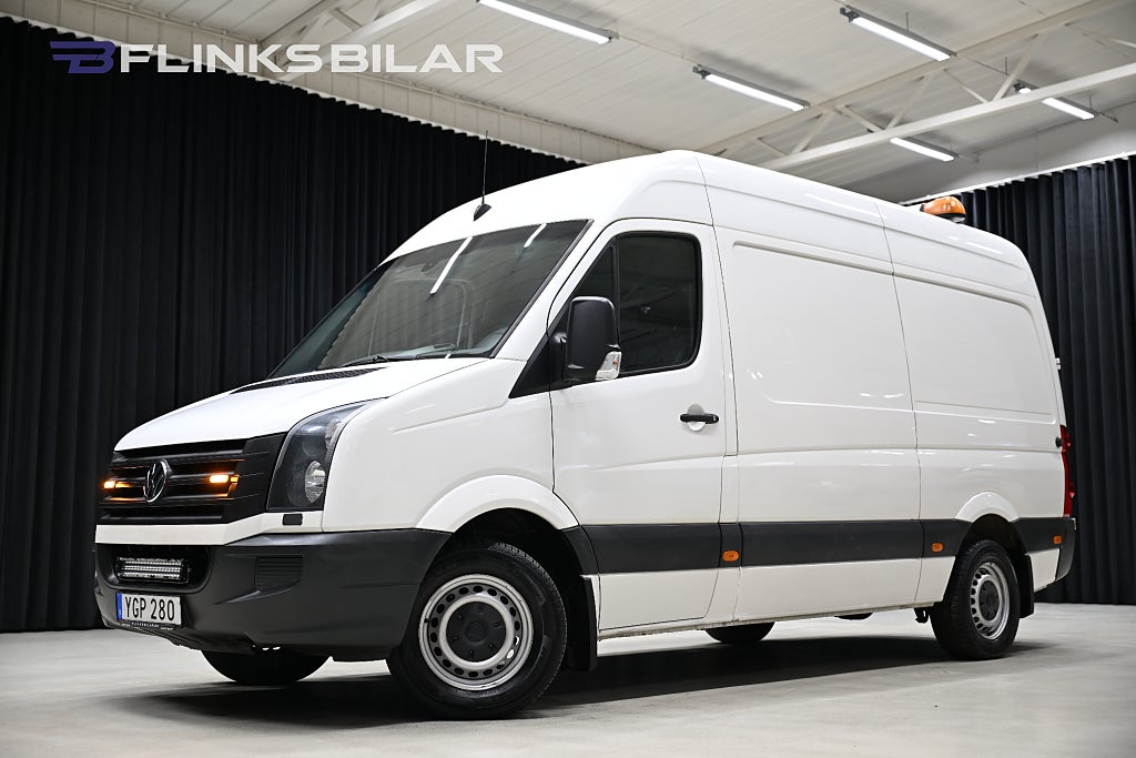 Volkswagen crafter 163HK Servicebil|Inredd|UppvärmtSkåp|Inverter|Kompresso