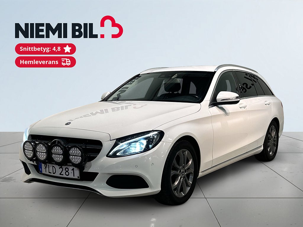 Mercedes-Benz C 220 T d 9G-Tronic Avantgarde Drag GPS Mvärm Psens SoV