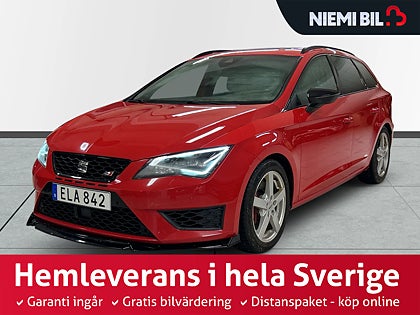 Seat Leon ST León Cupra ST 2.0 TSI 290hk Navi Pano CarPlay Kamkedja