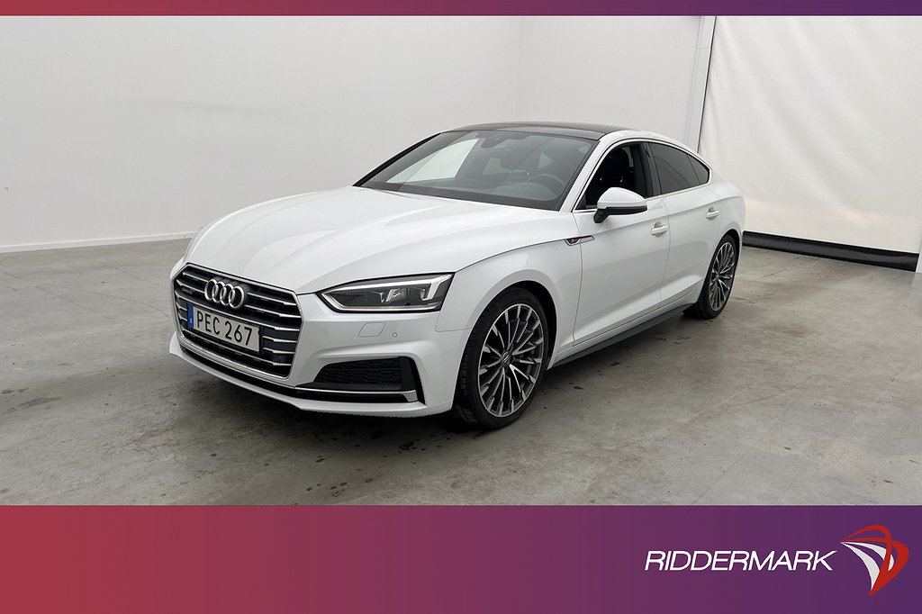 Audi A5 Sportback TFSI Q 252hk S-Line Pano Sensorer Drag