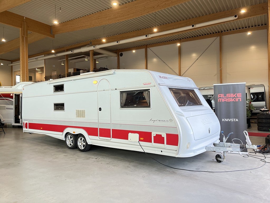 Kabe Royal 780 BGXL KS /ALDE/Barnkammare/AC/Påsmarkis/Ugn/
