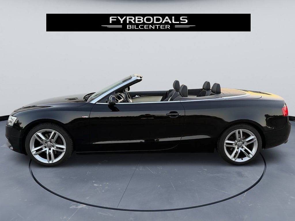 Audi A5 Cabriolet 3,0 TDI V6 Quattro S-Tronic S Line 2013, bild 7