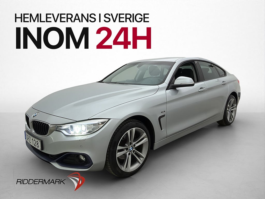 BMW 420 i xDrive Sport line Hifi Rattvärme Drag En-Brukare