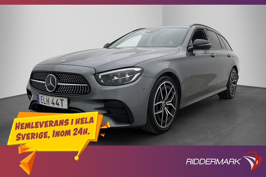 Mercedes-Benz E 220 T d 4M AMG Wide Kamera Navi Dragkrok