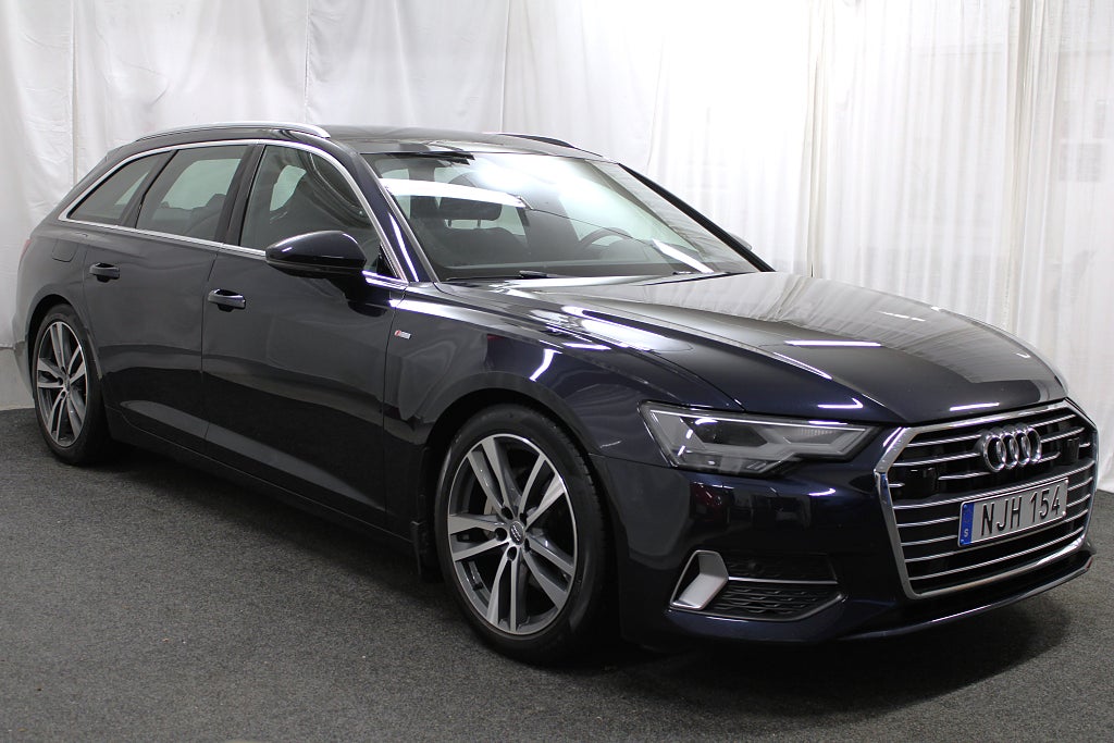 Audi A6 Avant 40 TDI S Tronic S-Line|1-Ägare|Värmare|Drag|204hk