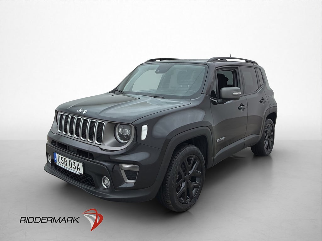 Jeep Renegade 4xe Plug-in AWD 190hk Kamera Adaptiv-fart MOMS