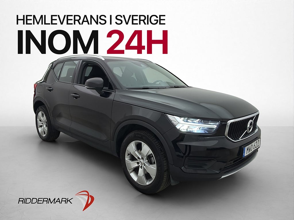 Volvo XC40 T2 129hk Momentum Värmare Sensorer Bluetooth