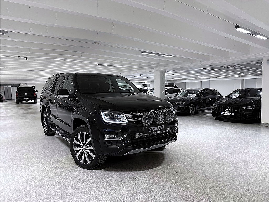 Volkswagen Amarok Aventura V6 258hk Kåpa Värmare Moms Leasbar