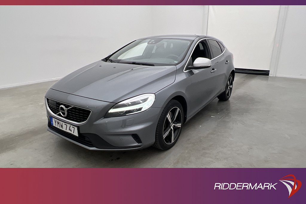 Volvo V40 D2 R-Design VOC Värmare Kamera Navi BLIS Keyless