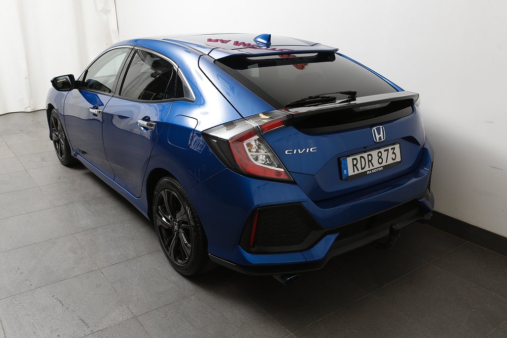 Honda Civic 1,5 i-VTEC Turbo 182hk Prestige Pano Motorv Drag 2017