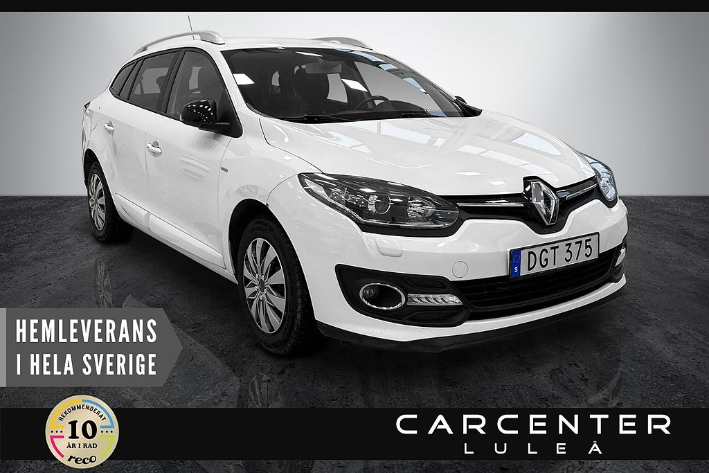 Renault Mégane Grandtour 1.5 dCi LIMITED P-Sensorer/BT