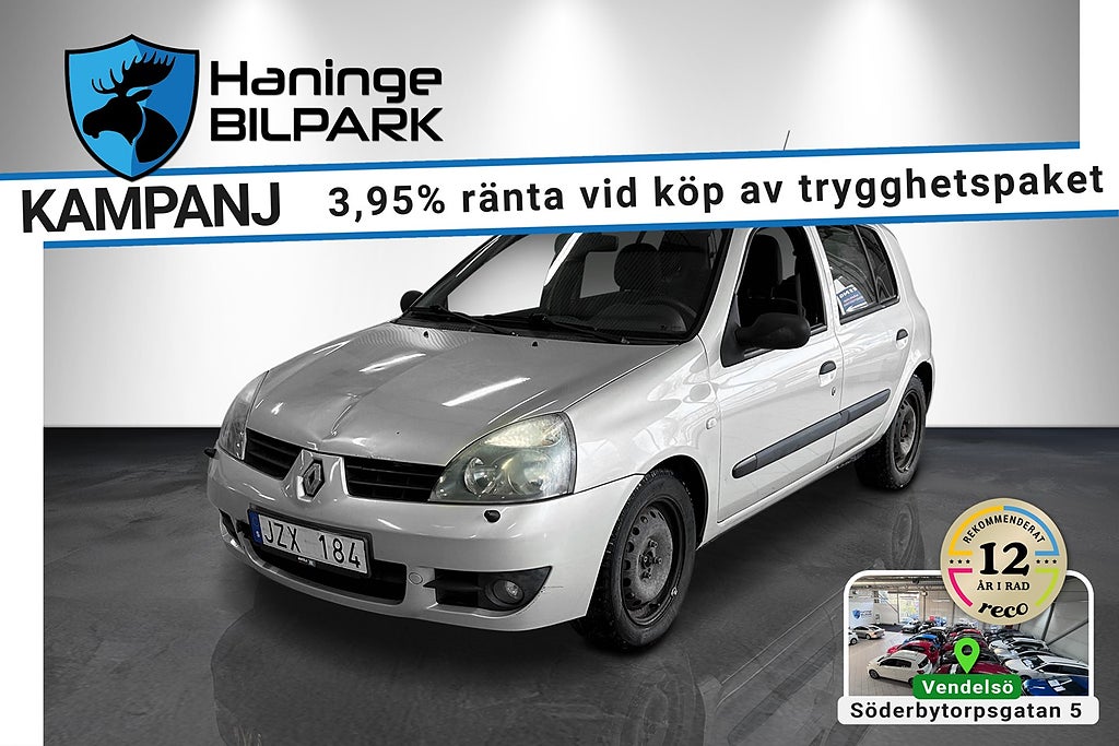 Renault Clio 1.2 5-DR SUPERDEAL 3.95% / LÅGMILAD 