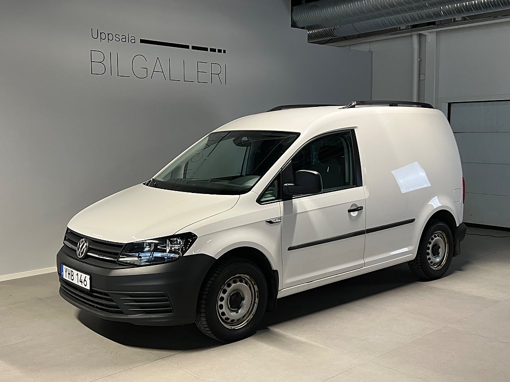 Volkswagen Caddy Van 2.0 TDI Manuell, Dragkrok, Låg mil