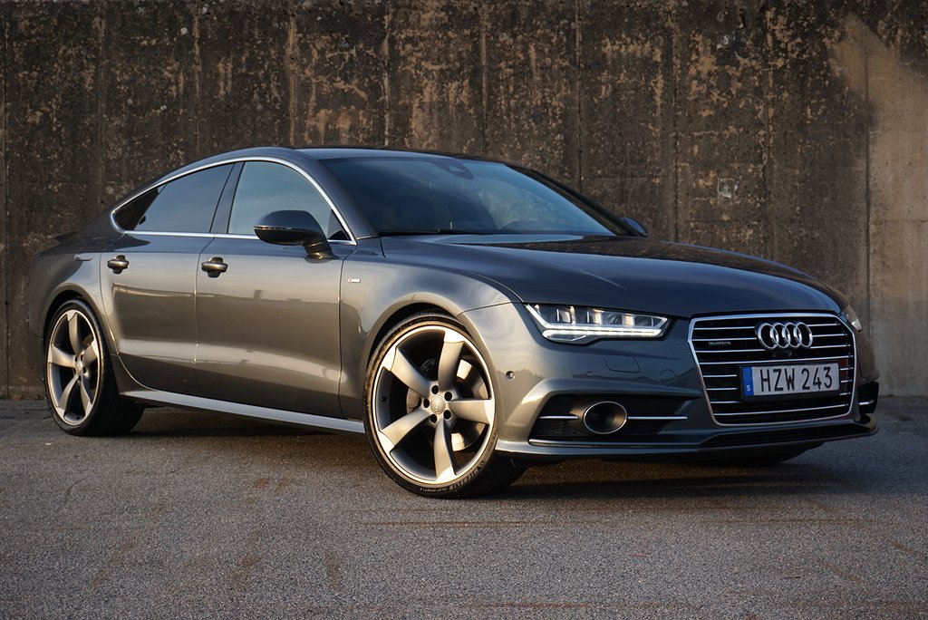 Audi A7 3.0TDI 272hk S-Line|HUD|Bose|Navi|Kamera|SE SPEC|