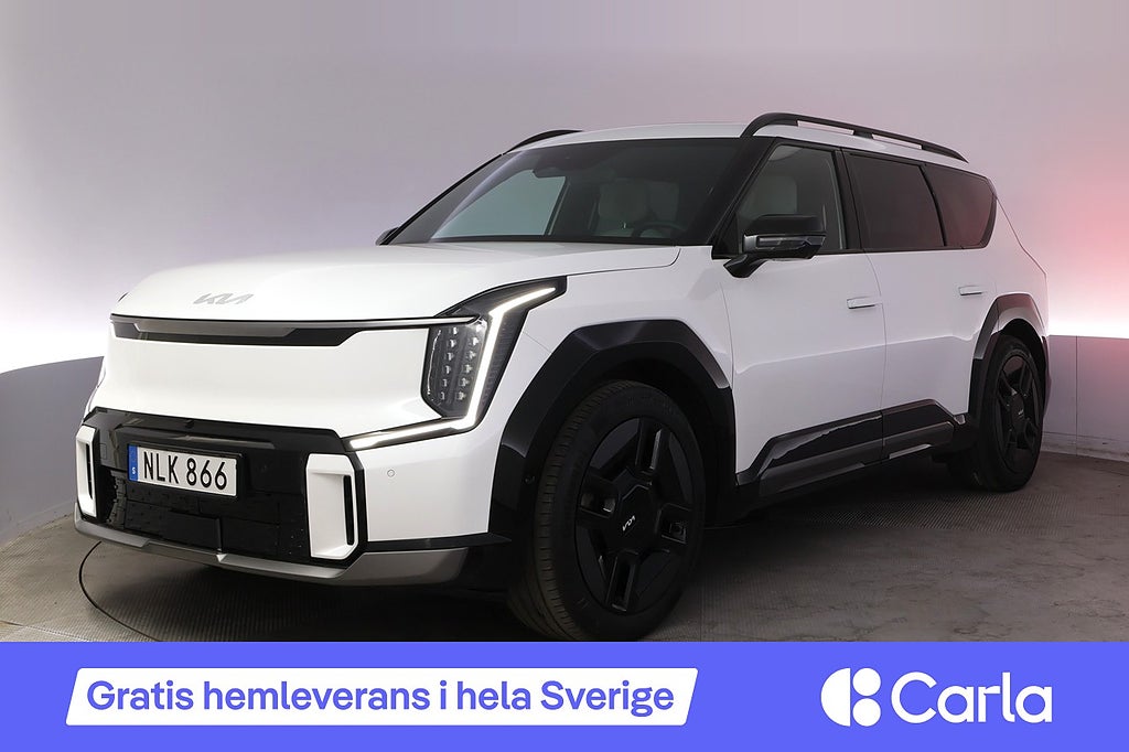 Kia EV9 AWD GT Line Pano 7-sits Elstol Meridian Drag V-hjul
