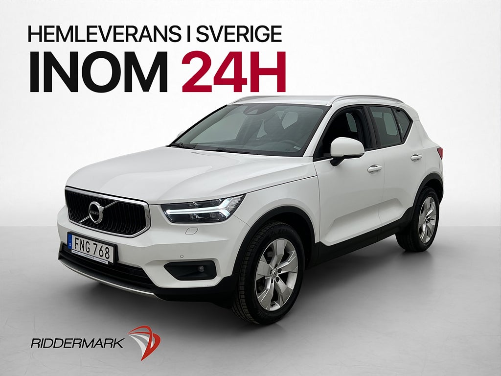 Volvo XC40 D3 150hk Momentum Drag Rattvärme Värmare P-sens