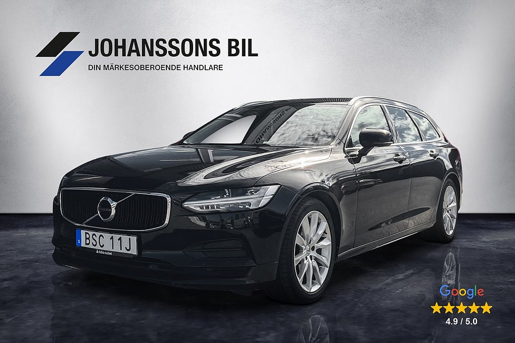 Volvo V90 D4 AWD Momentum 190 hk / Drag Värmare VOC Kamrem bytt