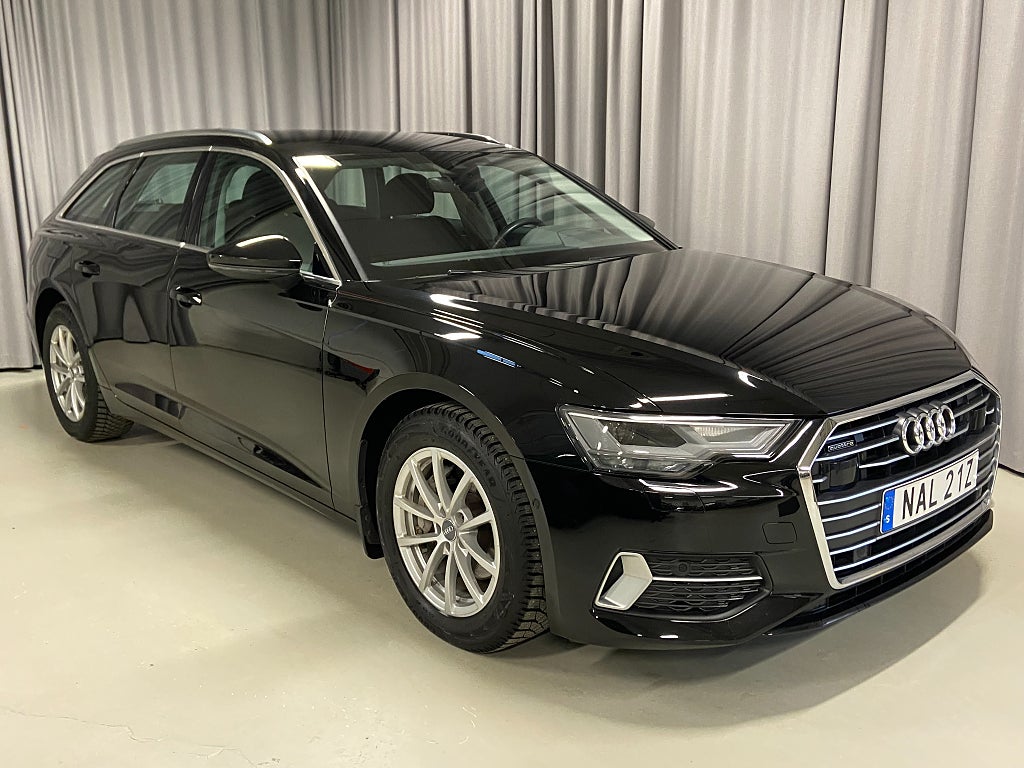 Audi A6 Avant 40 204hk Quattro Proline Sport Pvärm Drag Navi