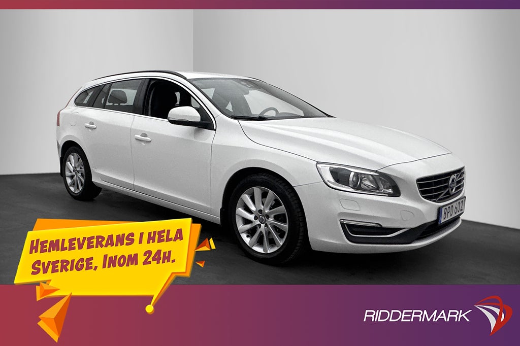 Volvo V60 D4 Momentum VOC Värmare P-Sensorer Halvskinn