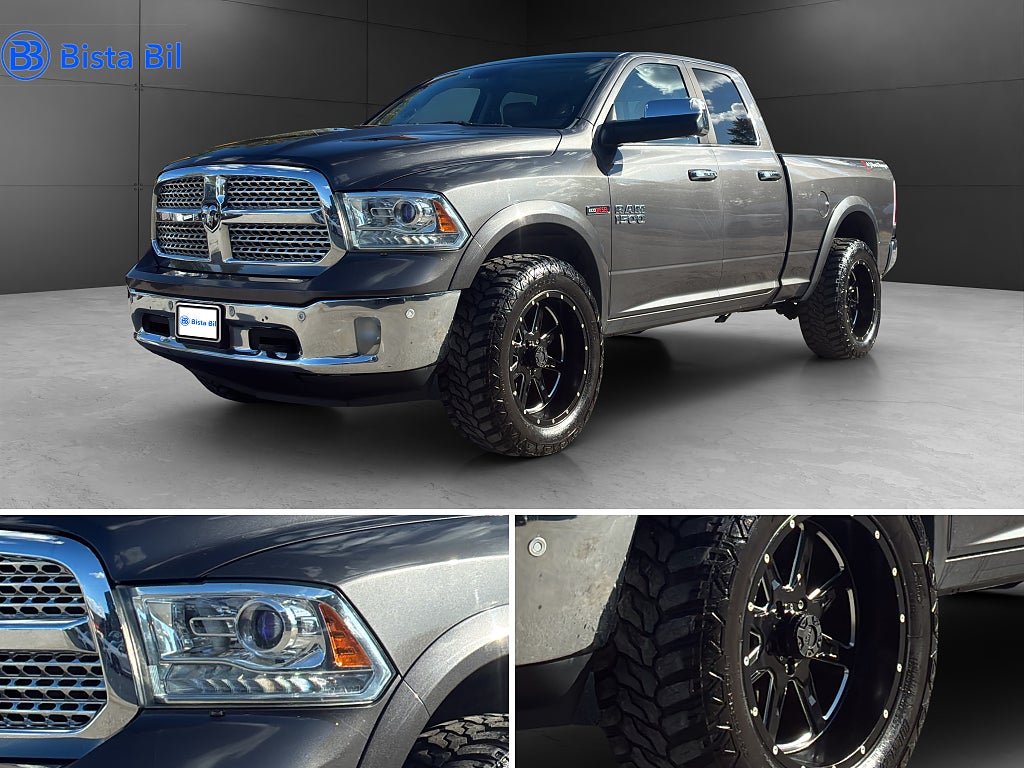 RAM 1500 LARAMIE QUAD CAB 3.0 V6 / MUDDERS / FULLUTR 243Hk
