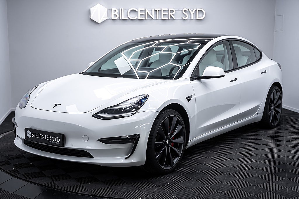 Tesla Model 3 Model 3|Performance|Premium Interiör|Uppgraderad Autopilot|513hk