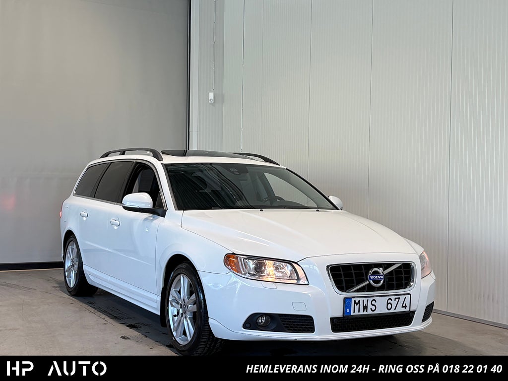 Volvo V70 D4 163hk Momentum DE 1 ägare Kam-bytt Dragkrok