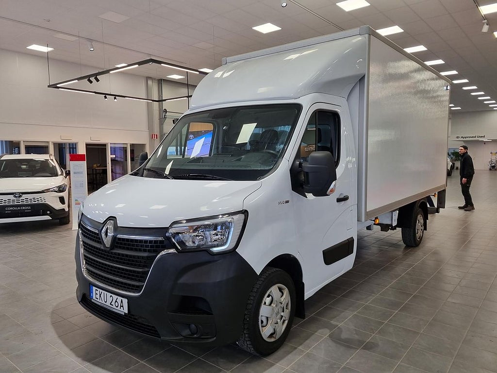 Renault master Chassi Cab 150hk aut Volymskåp HVO Moms