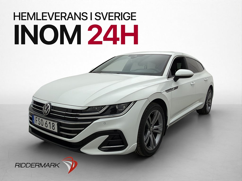 Volkswagen Arteon eHybrid 218hk R-Line Kamera Cockpit MOMS