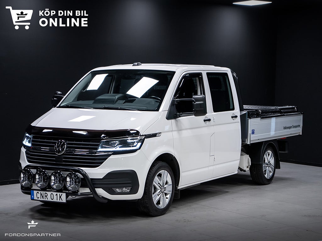 Volkswagen Transporter Chassi Dubbelhytt 2.0 TDI 150HK 4MOTION VÄRMARE MOMS