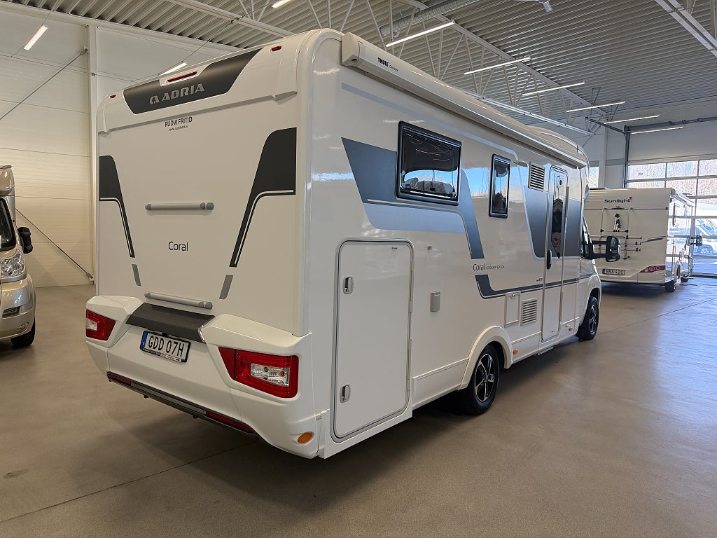 Adria Coral 670 SL Nordkapp *ALDE*Långbäddar*3500kg*
