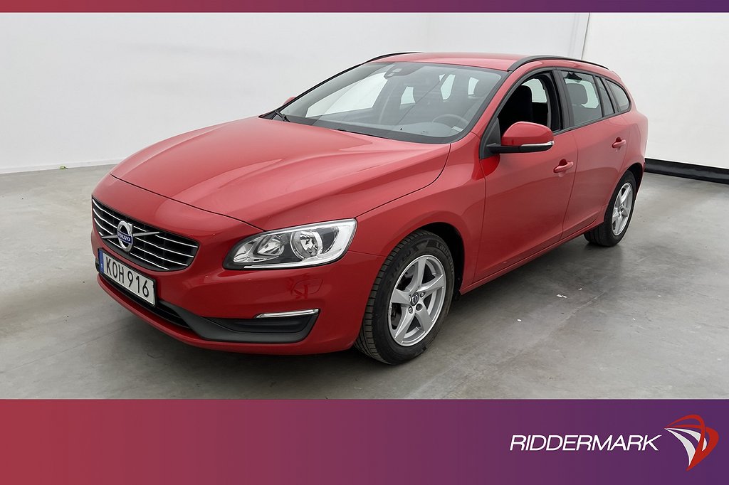 Volvo V60 T3 150hk Kinetic P-värmare Rattvärme Sensosrer