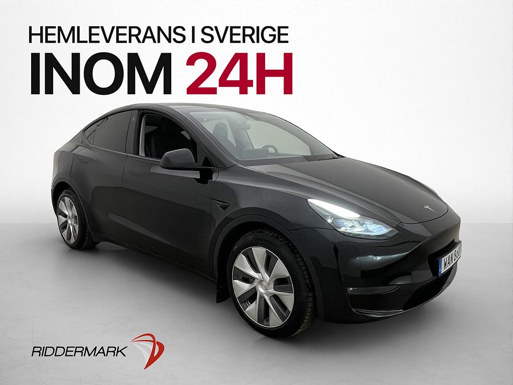 Tesla Model Y Long Range AWD Svensksåld Uppgraderad AP MOMS