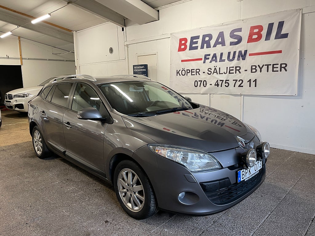 Renault Mégane Grandtour 1.5 dCi Euro 5/Ny Besiktad/Aux