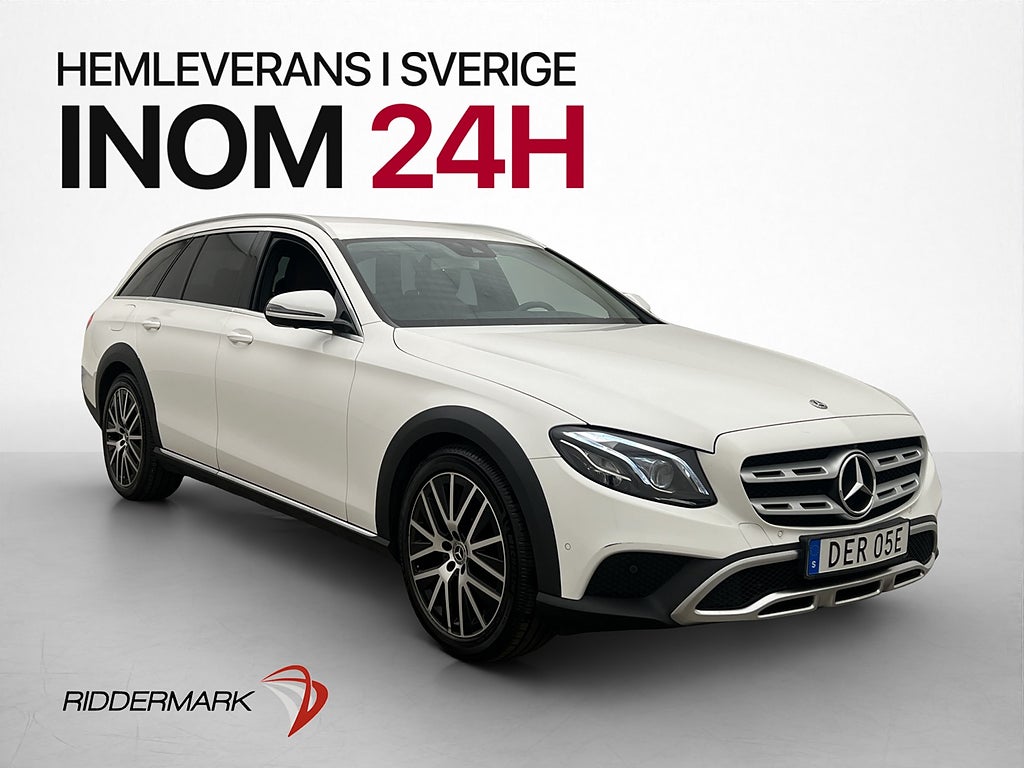 Mercedes-Benz E220d 4MATIC Avantgarde 360° Drag Värmare Navi