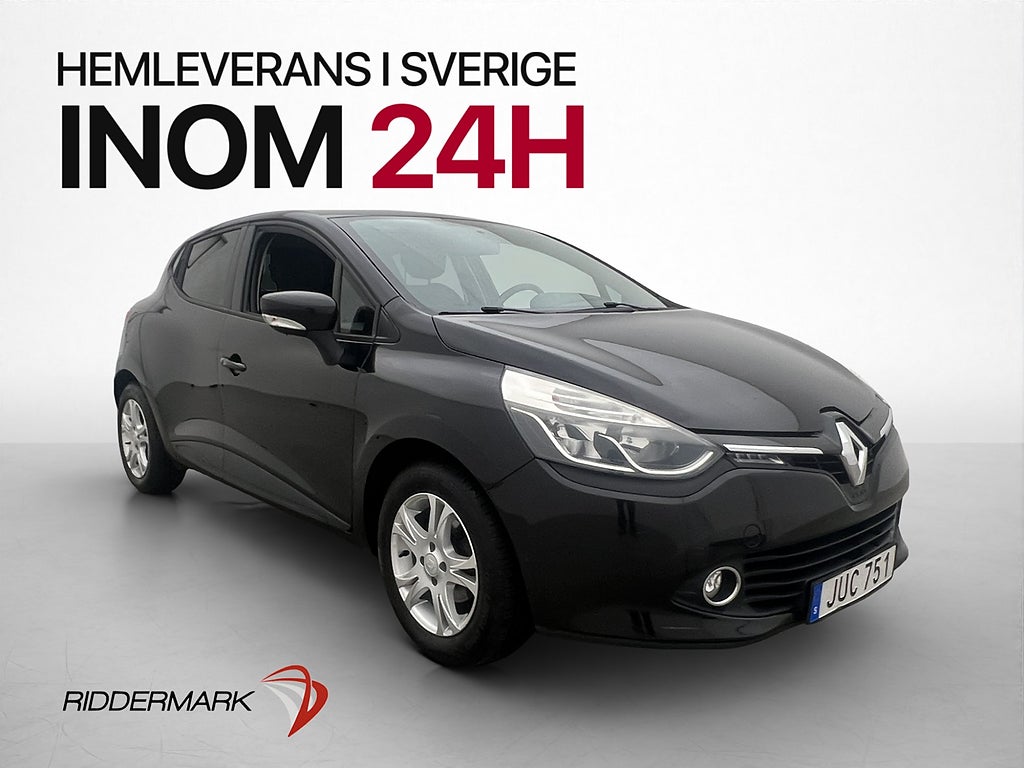 Renault Clio 0.9 TCe 90hk Manuell Bluetooth Navi