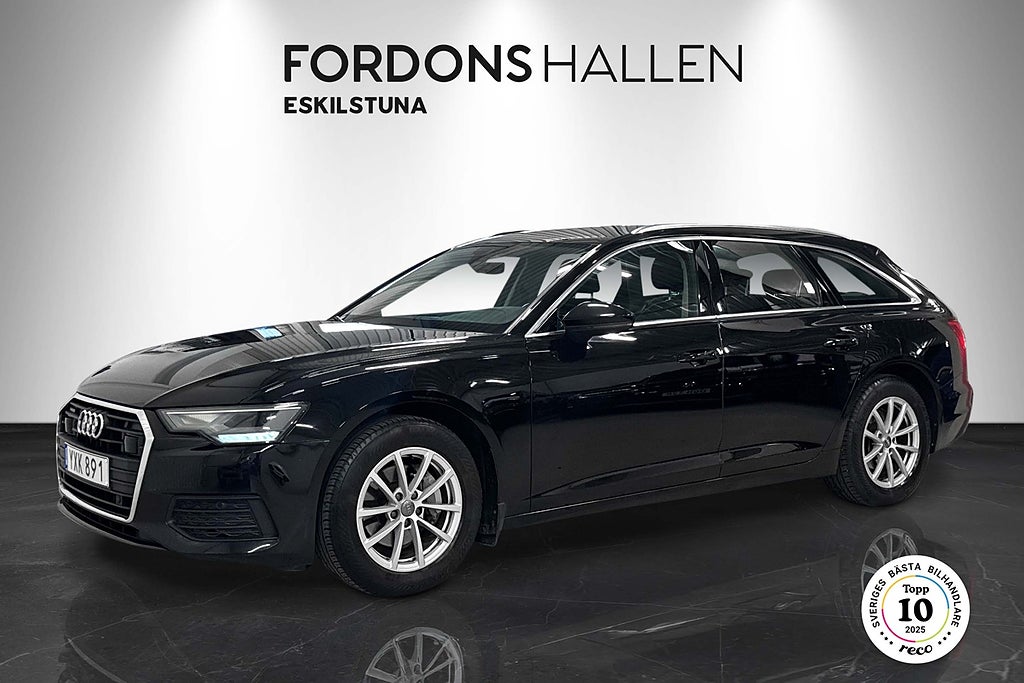 Audi A6 Avant 40 TDI quattro /Nyservad /Värmare /Drag /204hk