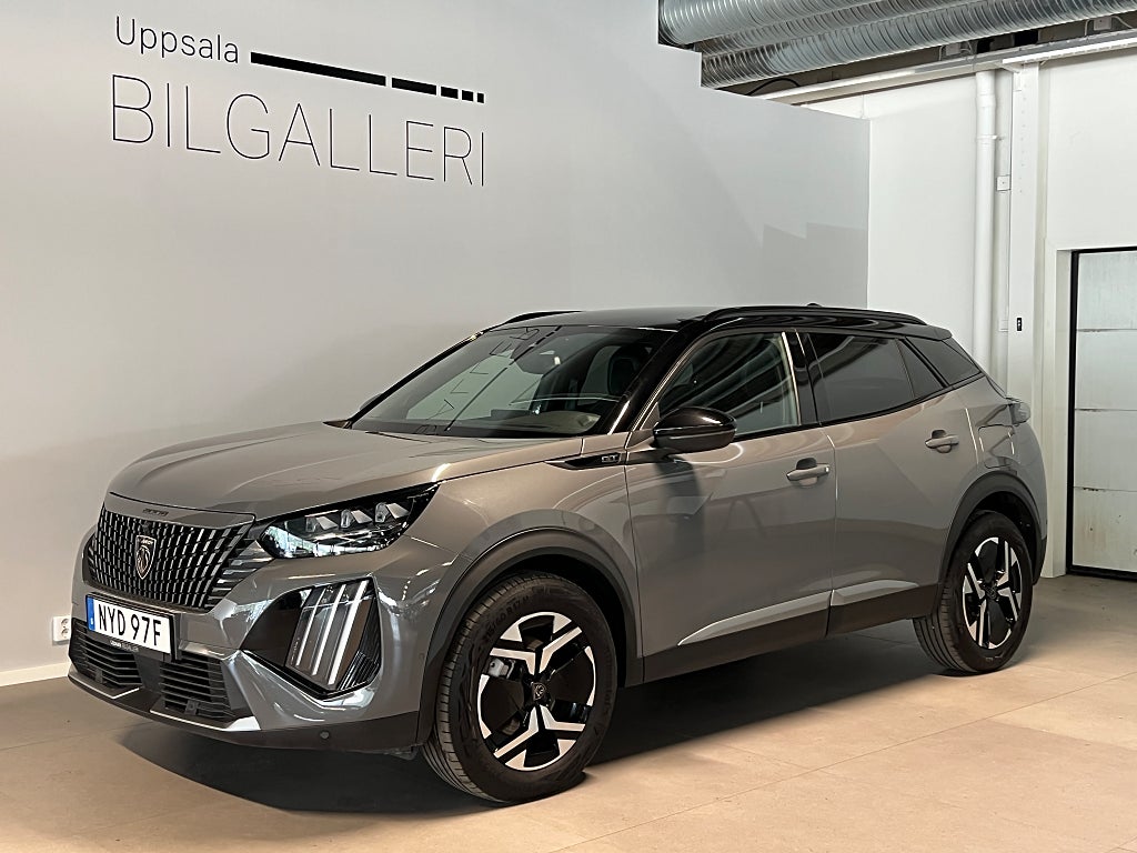 Peugeot 2008 GT Hybrid Auto 145hk 360kamera Adaptivfarth Svarttak