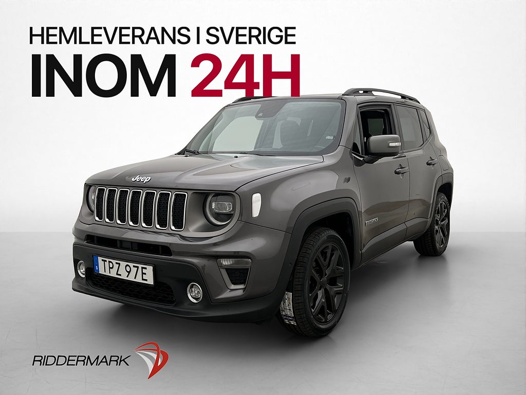 Jeep Renegade 4xe PHEV AWD 190hk Limited Kamera Rattvärme
