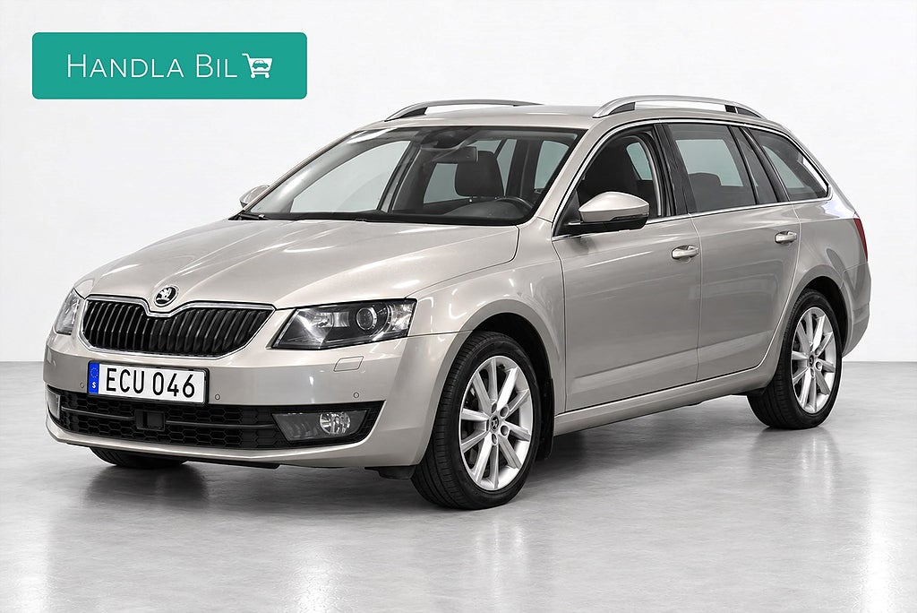 Skoda Octavia 2.0 4x4 Style D-värm Canton Skinn/Alcantara Drag SoV