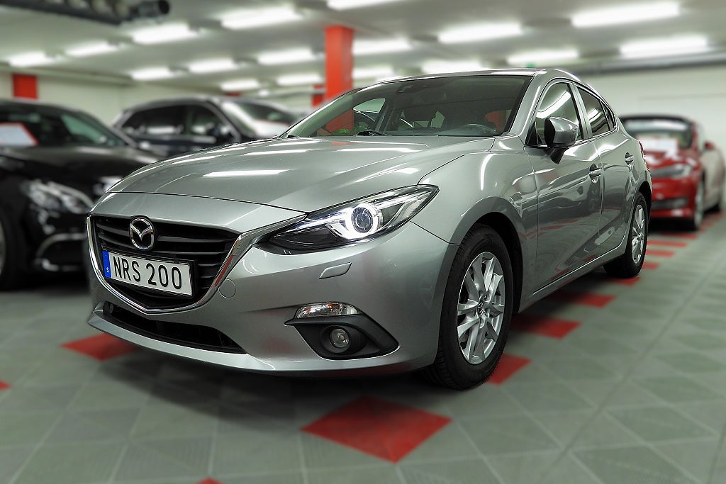 Mazda 3 Sport 2.0 SKYACTIV-G SoV Hjul Lågmil MoK värmare Euro 6