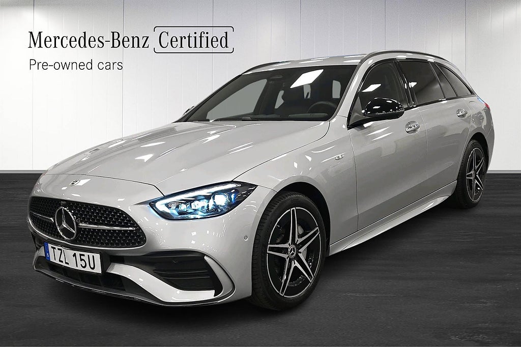 Mercedes-Benz C 300 e AMG Distronic Drag Rattvärme Keyless