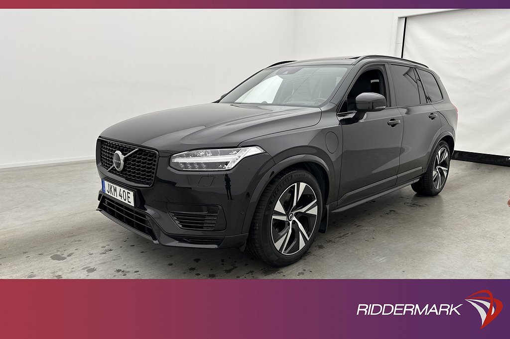 Volvo XC90 Recharge T8 AWD R-Design 7-Sit Pano B&W Luft Drag