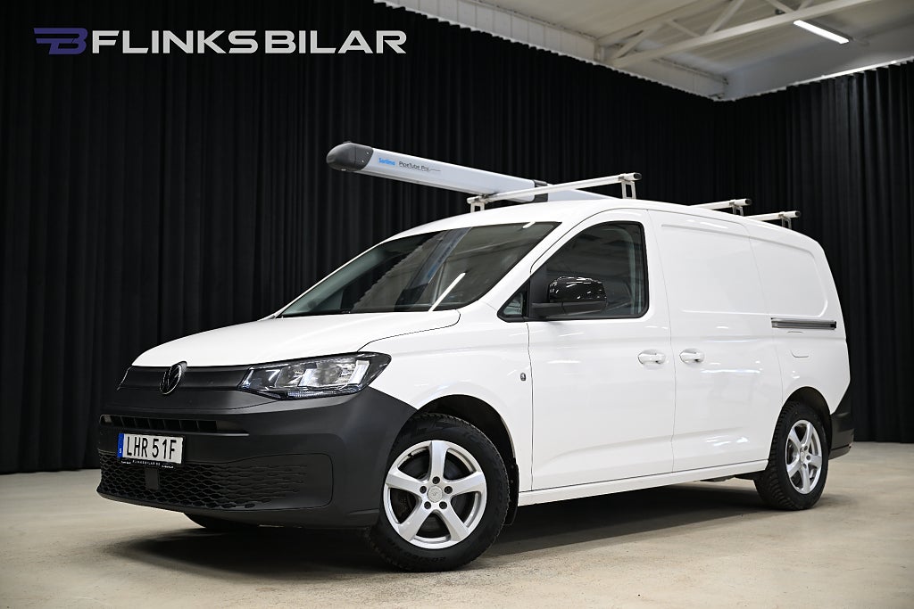 Volkswagen Caddy Maxi DSG 122HK Servicebil|V-Inredd|Dubbeldörr|Leasbar|SeUtr!