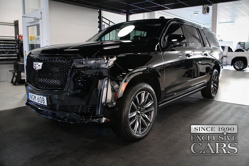 Cadillac Escalade ESV PLATINUM E85 LÅG SKATT / VISION X ljus