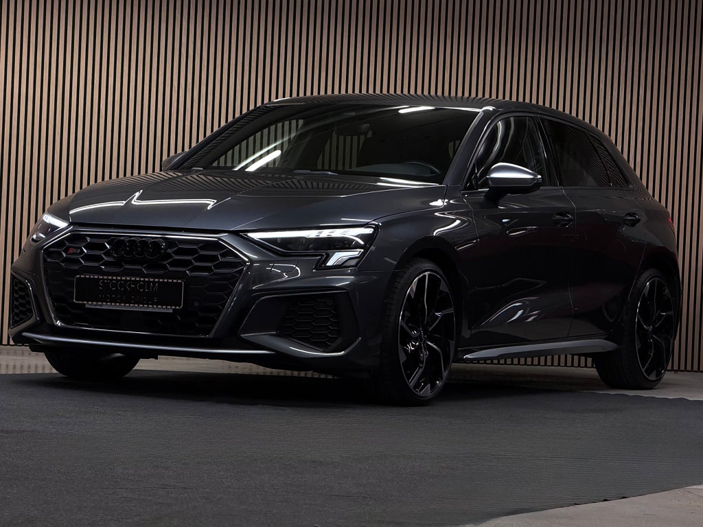 Audi S3 ABT 370HK/ SPORTBACK/ BLACK OPTICS/ QUATTRO/ MATRIX/19”
